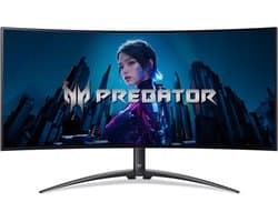 Acer Predator X34Xbmiiphuzx - WQHD OLED Curved Gaming Monitor - 34 inch - 240 Hz