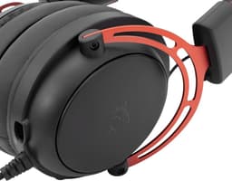 White Shark - GORILLA Zwart/ Rood - Gaming Headset — thumbnail 3