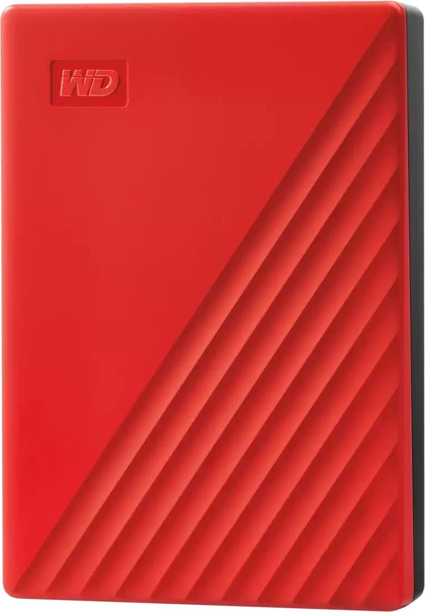 Western Digital My Passport - Externe Harde Schijf - 6 TB - Rood — afbeelding 1
