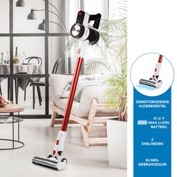 DOMO Steelstofzuiger BLDC 2-in-1 - 0,55 L – 21,6 V - 26 min — thumbnail 2