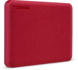 External Hard Drive Toshiba CANVIO ADVANCE Red 4TB USB 3.2 Gen 1 — thumbnail 6