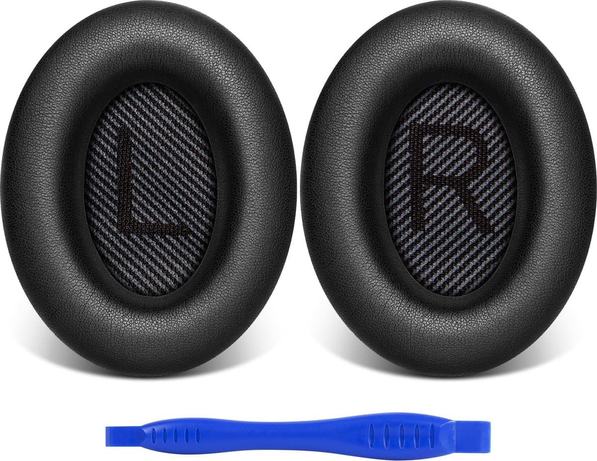 Oorkussens - Geschikt voor Bose QuietComfort QC35 II - Zwart — afbeelding 1
