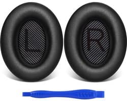 Oorkussens - Geschikt voor Bose QuietComfort QC35 II - Zwart