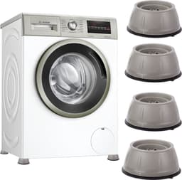 Trillingsdempers Wasmachine - 4 Stuks - Wasmachine Verhoger - Wasmachine Dempers - Droger - Vaatwasser — thumbnail 1