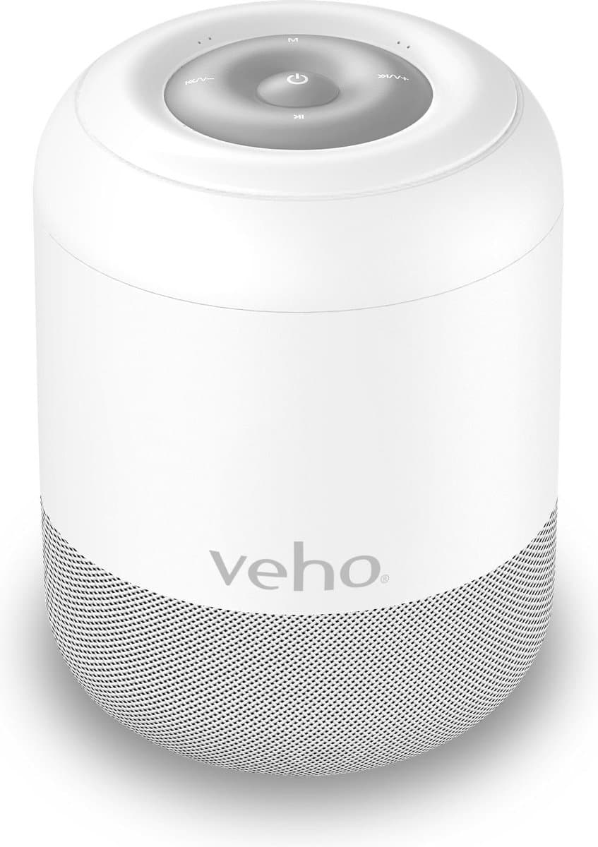 Veho MZ-S Bluetooth speaker - Wit — afbeelding 1