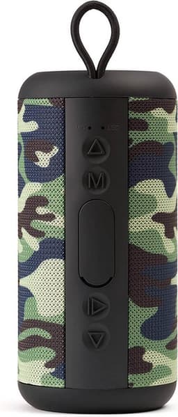 Music Sound Verticale Bluetooth Speaker 5.0 - Cilindervormig - Camouflage kleuren — thumbnail 5