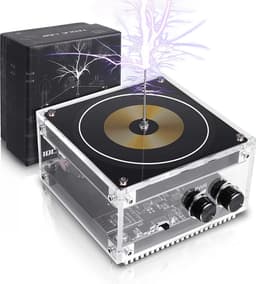 Tesla Coil - Tesla Coil Music - Tesla Coil Speaker - Muziek Speaker - Bluetooth - Verstelbare Bliksem - Elektrische Speaker — thumbnail 1