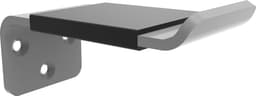 Multibrackets - Muurbeugel voor hoofdtelefoon - Koptelefoon ophangbeugel - zilver — thumbnail 1