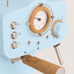 CREATE - Espresso-koffiezetapparaat - Pastel blauw - THERA RETRO — thumbnail 4
