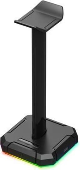 Redragon Scepter HA300 - Headset Houder - RGB Verlichting - 3 USB Aansluitingen - Koptelefoon Houder — thumbnail 2