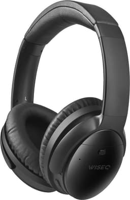 WiseQ ANC Draadloze Koptelefoon – Noise Cancelling Koptelefoon – Bluetooth 5.0 – Over-Ear – Met Microfoon Zwart — thumbnail 1