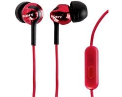 Sony MDR-EX110AP - In-ear koptelefoon - Rood