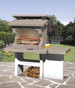 Sarom Fuoco - Betonnen barbecue - Luxor - Houtskool en hout - 159 x 72 x 161,5 cm — thumbnail 3