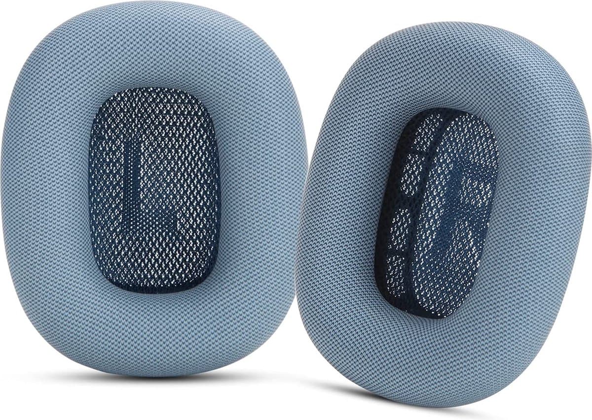 Mix Media koptelefoon oorkussens geschikt voor Apple Airpods Max Blauw — afbeelding 1