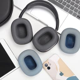 Mix Media koptelefoon oorkussens geschikt voor Apple Airpods Max Blauw — thumbnail 3