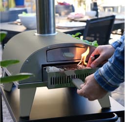 ZiiPa Pizza Oven Piana Eucalyptus - compact - houtgestookt — thumbnail 5