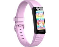 Smartwatch Kinderen - Waterdicht - Hartslag - Slaap Monitor - Roze