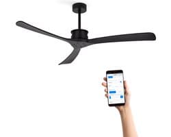 CREATE - Plafondventilator 40W silent XL Ø152 cm - Zomer/Winter Functie - 6 snelheden - Motor DC - Programmable 1-4H - WIND LARGE — afbeelding 1