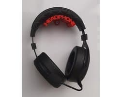 Hoofdtelefoon houder - muurbevestiging - wandbevestiging - Rood