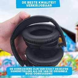 Oorkussens - Geschikt voor Bose QuietComfort QC 35 II - Oorkussen met Reparatieset en Handleiding - Zwart — thumbnail 2
