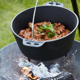 Barbecook - Junko sudderpot - Dutch Oven - Barbecuepan - Gietijzer - 9L — thumbnail 4
