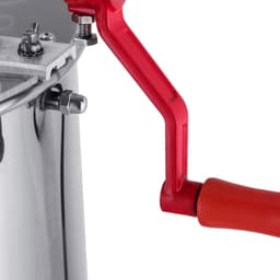 Honing Centrifuge - Handmatig - RVS - Capaciteit: 4 Honingramen - Inclusief bijenborstel - honing extractor — thumbnail 5