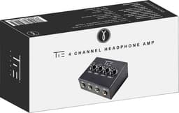 Tie Studio 4 Kanal Koptelefoonversterker Zwart — thumbnail 4