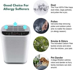 Augienb -  Luchtreiniger met HEPA filter 5-in-1 — thumbnail 8
