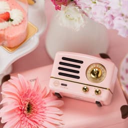 MUZEN OTR Metal - Draagbare FM-radio Bluetooth luidspreker 10 uur speeltijd - Bluetooth Speaker - Draadloze Speaker - Mini Bluetooth speaker - Draagbare speaker - Roze — thumbnail 3
