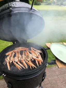 Kamado Grill Large 55 - Rood — thumbnail 2