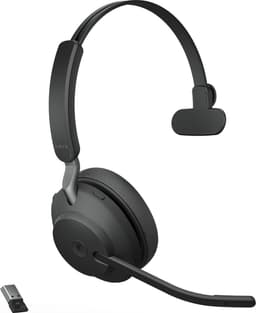 Jabra Evolve2 65 UC Mono Headset USB-A - UC-gecertificeerd (Zoom, Google Hangout, Avaya, Mitel ...) - Zwart — thumbnail 2