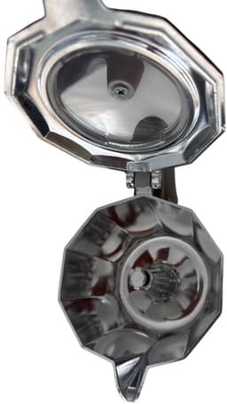 Pezzetti espressomaker - koffiemaker - 6 kops - aluminium - brons - inductie - gas - elektrisch - percolator - moka pot — thumbnail 3