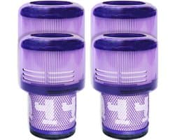Geschikt voor Dyson V11/V15/SV14/SV17/SV22 HEPA-filter - Set van 4 Wasbare Motorfilters - Onderdeel 97001302 - Compatibel met Dyson Steelstofzuigers Absolute Pro/Total Clean/Torque Drive/Animal/Parquet
