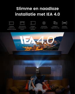 Anker Nebula Cosmos 4K SE Smart Draagbare Projector - 4K UHD (3840 x 2160) Resolutie - 1800 ANSI Lumen - Laser/LED Hybride Technologie - Dolby Vision - 200" Maximaal Schermformaat - Google TV - Ingebouwde 2x15W Speakers — thumbnail 5