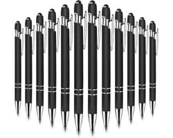 Stylus Pen voor tablet en smartphone - 12 Stuks - Styluspen - Tablet pen - Touch Pen - Voorzien van clip - Tekentablet