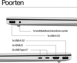 HP Pavilion 16-af0738nd - Laptop - 16 inch - OLED - 1.77 KG - Intel® Core™ Ultra 5 Processor 125U - 16 GB/512GB - Windows 11 Home — thumbnail 4
