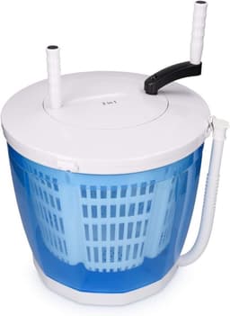 2-in-1 Mini Wasmachine - Niet-elektrische Was- & Droogfunctie - Voor Camping & Reizen - Draagbaar - Compact & Lichtgewicht - Stijlvol & Praktisch - Duurzaam & Efficiënt - Makkelijk te Gebruiken - Krachtig — thumbnail 4