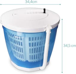 2-in-1 Mini Wasmachine - Niet-elektrische Was- & Droogfunctie - Voor Camping & Reizen - Draagbaar - Compact & Lichtgewicht - Stijlvol & Praktisch - Duurzaam & Efficiënt - Makkelijk te Gebruiken - Krachtig — thumbnail 5