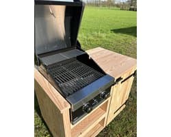 Buitenkeuken met Grandhall G2 - Douglas hout