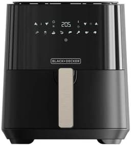 BLACK+DECKER - Heteluchtfriteuse - 5L - 8 Programma's - Antiaanbaklaag - Zwart - 1450W — thumbnail 4
