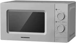 Heinner HMW-MD20MSL Solo Magnetron Vrijstaand 20 Liter - 700W met 5 Vermogensstanden - Ontdooifunctie & Timer 35 Min - Mechanische Bediening - Zilver — thumbnail 2