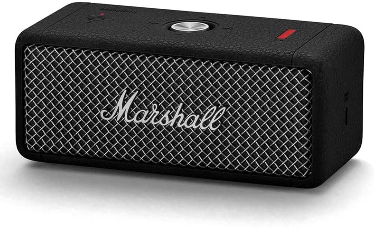 Marshall Emberton II - Bluetooth Speaker - Zwart & Staal — afbeelding 1