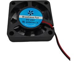 24V DC Koeling Fan 40x40x10mm voor 3D Printers Axiaal voor ender series en vele andere merken.