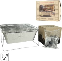 Eazy BBQ wegwerpbarbecue 30 cm — thumbnail 1