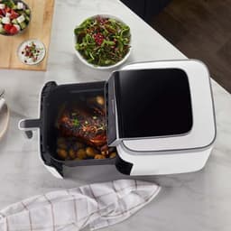 Ninja Airfryer XXL Max Pro - 6.2 liter - 6 Kookprogramma's - in Hoogte Verstelbare Plaat - 2024 Model - AF180EUWH - Wit — thumbnail 5