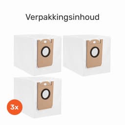 Ecopro onderdelen - 3x stofzak - Robotstofzuiger - Skoov — thumbnail 2