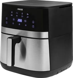 Princess 182474 DualHeat Airfryer - 7L - 2300 W - PFAS vrij - Dubbele verwarmingselementen - 12 voorgeprogammeerde programma's - Stijlvol matzwart ontwerp — thumbnail 2