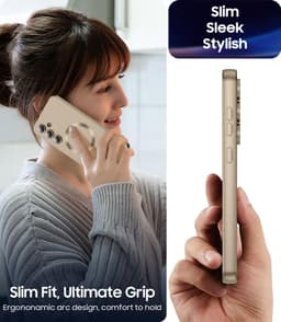 AziLine Magnetische Premium Goud Hoes voor Galaxy S25 – Stijlvolle Bescherming met Ingebouwde MagSafe en Camera Lens Bescherming Geschikt voor Samsung Galaxy S25 — thumbnail 5