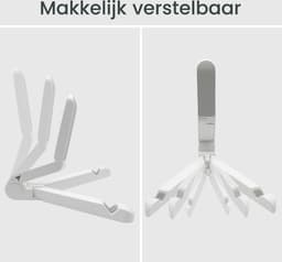 Purepeak LP Houder - Vinyl Rek - LP Standaard - Opbergsysteem - Platenhouder - Wit — thumbnail 4