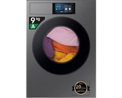 Samsung WF90F09C4SU3 wasmachine Voorlader 9 kg 1400 RPM Zilver